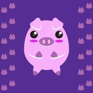 Cute kawaii piggy N2