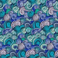 Waves and curls pattern N3