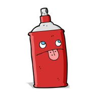 cartoon spray can N149