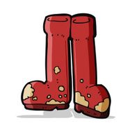 Cartoon Muddy Boots N13