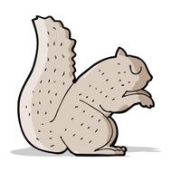 Cartoon Squirrel N59