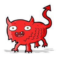 cartoon little demon N42