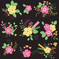 Floral bouquets N8