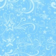 Seamless background - Ornate Stars