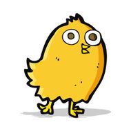 cartoon happy bird N52