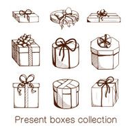 Present boxes collection N7