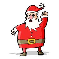 Cartoon Santa Claus N496