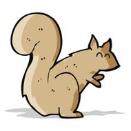 Cartoon Squirrel N60