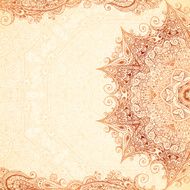 Vintage vector hand-drawn background