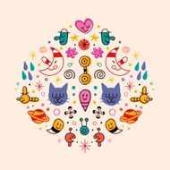 cartoon doodle vector illustration N2
