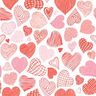 Hearts Pattern Background