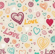 Seamless Love Background