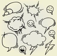 Speech bubbles N24