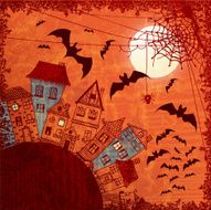 Halloween Night Illustration