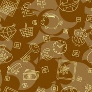 Seamless background - Finance and business N2