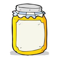 cartoon jar of honey N8