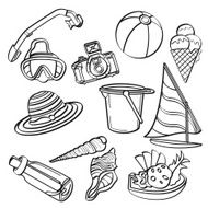 Summer Beach Elements N3