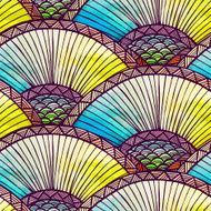 Abstract seamless watercolor background pattern