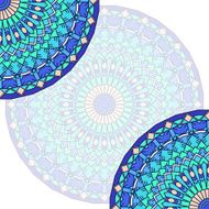 Ornamental handmade ethnic card template Lace abstract artwork background N7