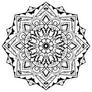 African decorative element