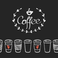 Coffee pattern N61