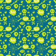 Halloween seamless pattern N14