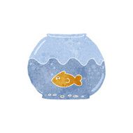 Cartoon Fish In Bowl N5