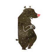 Cartoon Bear N195