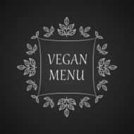 Vegan menu Restaurant label N3