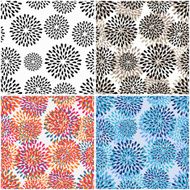 seamless pattern with floral elements