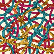 Seamless pattern with waves N22