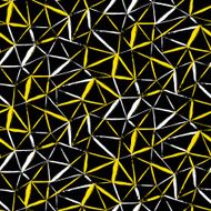 hand painted geometric pattern N8