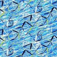 hand painted geometric pattern N9