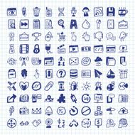 Doodle Web Icons N14