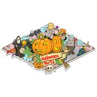 Halloween design vector illustration N2