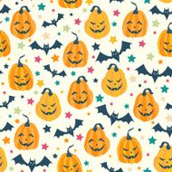 Halloween seamless pattern N15