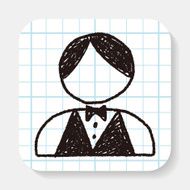 waiter doodle N15