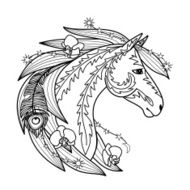Ornamental Horse