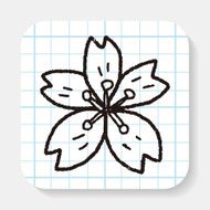 Cherry blossoms doodle N5