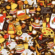 School seamless pattern N10
