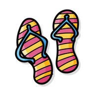 flip flop color doodle N3