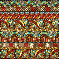 Ethnic seamless pattern with hand drawn ornament N3