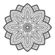 Vector Beautiful Deco Mandala N17