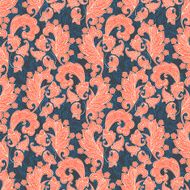 Seamless Paisley pattern in indian style Floral vector illustration N8