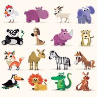 Cute Cartoon Animals N18