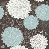 Retro floral seamless background N9