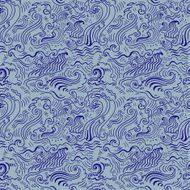 Sea waves Seamless background N4