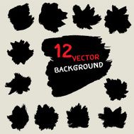 abstract brush vector background design element