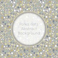Seamless pattern stylish colorful vintage polka dot texture N3