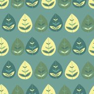 Forest Friends collection Seamless vector pattern Cute forest N2